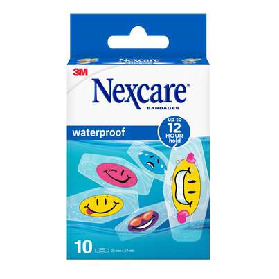 Nexcare™ Waterproof Tattoo Pflaster, 26 mm × 57 mm, 10/Packung, A-Nr.: 5328478 - 01