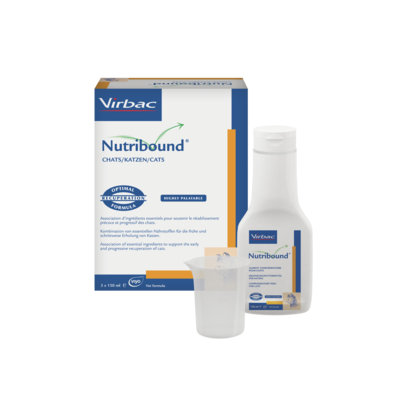 Sie sehen eine Packung Nutribound - Ergänzungsfuttermittel für Katzen, Produktbild: 01 Nutribound - Ergänzungsfuttermittel für Katzen, A-Nr.: 4369794 - 01