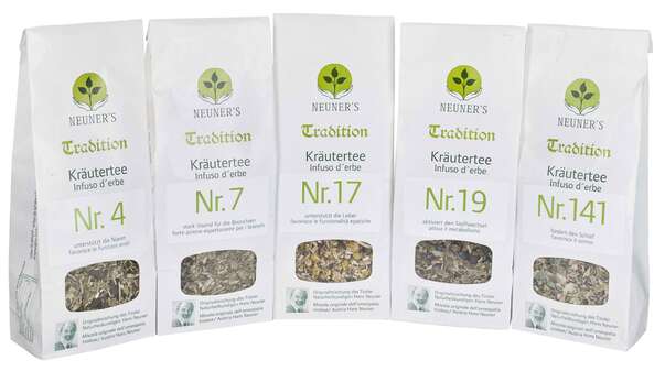 Sie sehen eine Packung Tradition Kräutertee Nr. 31, Produktbild: 02 Tradition Kräutertee Nr. 31, A-Nr.: 1421028 - 02
