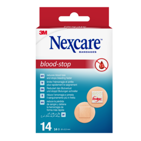 Nexcare™ Blood Stop Spots Blutstillende Pflaster, 22 mm, 14/Packung, A-Nr.: 5680620 - 01