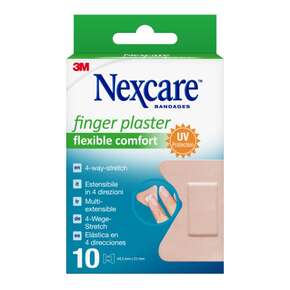 Nexcare™ Fingerpflaster Comfort Flexible , 44,5 mm x 51 mm, 10/Packung, A-Nr.: 5427128 - 01