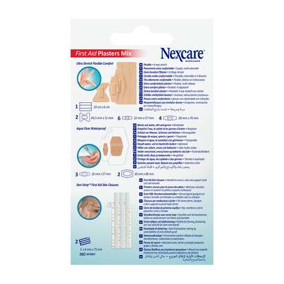 Nexcare™ Erste-Hilfe-Pflaster-Mix, assortiert, 20/Packung, A-Nr.: 5450363 - 02