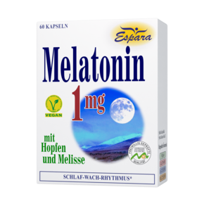 Espara Melatonin 1mg Kapseln, A-Nr.: 5427163 - 01