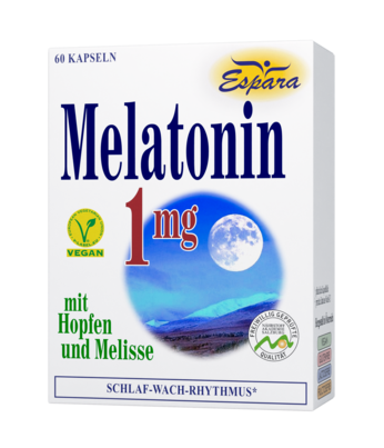 Espara Melatonin 1mg Kapseln, A-Nr.: 5427163 - 02