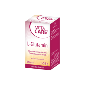 META-CARE® L-Glutamin, 60 Kapseln, A-Nr.: 3408612 - 01