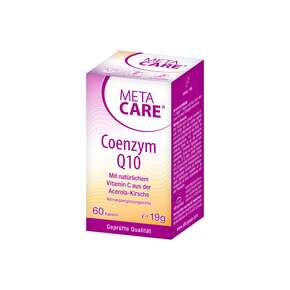 META-CARE® Coenzym Q10, 60 Kapseln, A-Nr.: 3408641 - 01