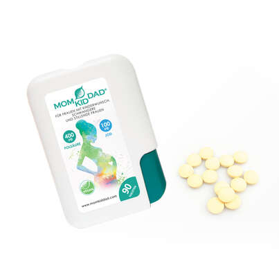 MomKidDad- Folsäure und Jod für Frauen mit Kinderwunsch, Schwangere und stillende Frauen, A-Nr.: 5795719 - 03