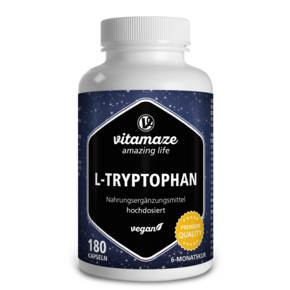 Vitamaze L-Tryptophan 500mg hochdosiert vegan, A-Nr.: 5274038 - 01
