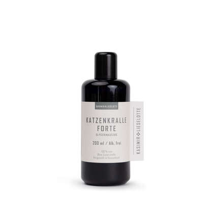 Sie sehen eine Packung Kasimir und Lieselotte Katzenkralle Liquid alkoholfrei, Produktbild: 01 Kasimir und Lieselotte Katzenkralle Liquid alkoholfrei, A-Nr.: 5176850 - 01