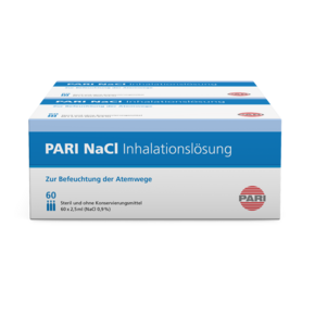 PARI NaCl 0,9% Inhalationslösung, A-Nr.: 3455563 - 01