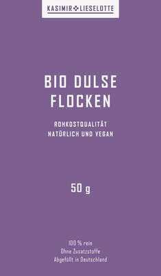 Sie sehen eine Packung Kasimir + Lieselotte Bio Dulse Flocken, Produktbild: 02 Kasimir + Lieselotte Bio Dulse Flocken, A-Nr.: 5616616 - 02