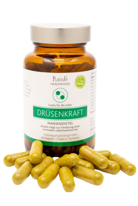 Sie sehen eine Packung Mariendistel Kapseln, Produktbild: 01 Mariendistel Kapseln, A-Nr.: 4488530 - 01