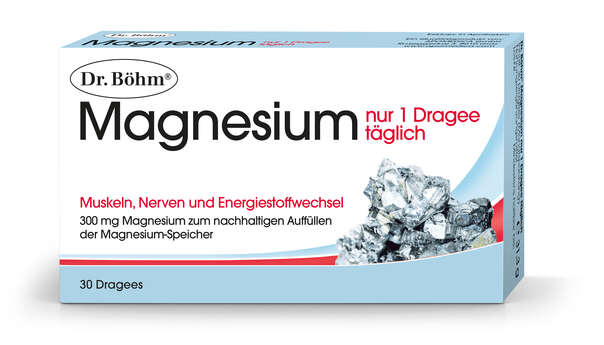 Dr. Böhm Magnesium nur 1 Dragee täglich, A-Nr.: 1854738 - 01