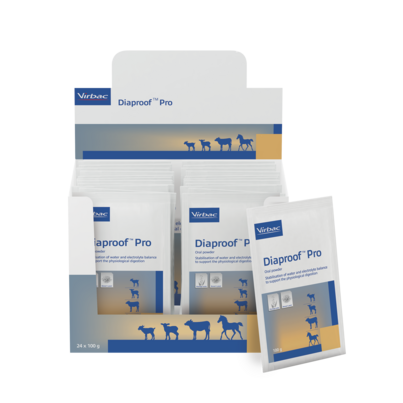 Sie sehen eine Packung Diaproof Pro für Kälber, Fohlen, Lämmer und Ziegenlämmer, Produktbild: 01 Diaproof Pro für Kälber, Fohlen, Lämmer und Ziegenlämmer, A-Nr.: 4449441 - 01