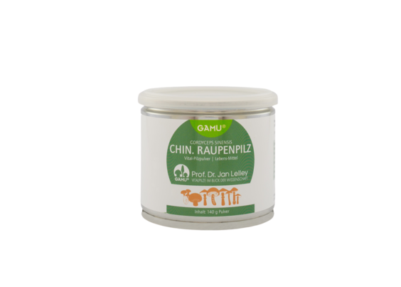 Sie sehen eine Packung Gamu Cordyceps Sinensis | chin. Raupenpilz Pulver, Produktbild: 01 Gamu Cordyceps Sinensis | chin. Raupenpilz Pulver, A-Nr.: 5600242 - 01