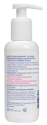 Dermifant® Prevent Körpermilch 200ml, A-Nr.: 5585991 - 01