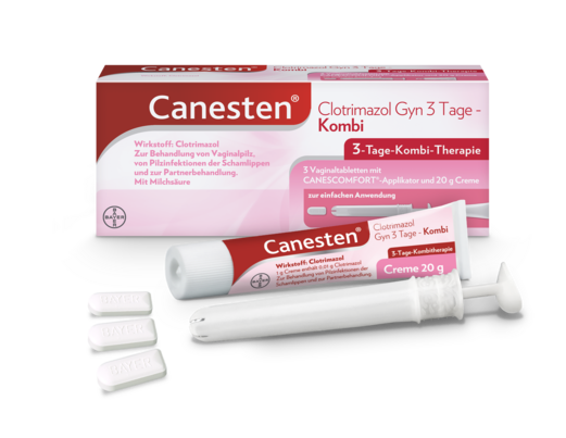 Canesten® Clotrimazol Gyn 3 Tage - Kombi, A-Nr.: 2442771 - 01