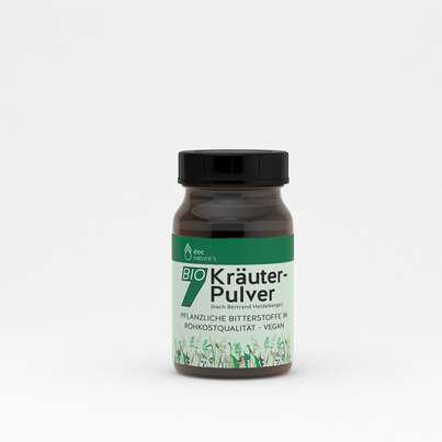 doc nature’s BIO 7 Kräuter-Pulver, Glas, A-Nr.: 5619477 - 02