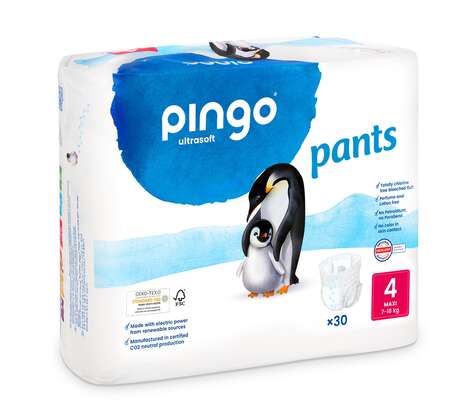 Sie sehen eine Packung Bio Pants Maxi 7-18kg Pinguin – Pingo Swiss, Produktbild: 01 Bio Pants Maxi 7-18kg Pinguin – Pingo Swiss, A-Nr.: 5596859 - 01