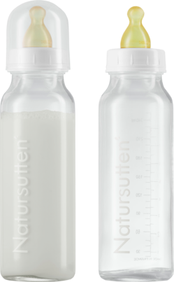 Sie sehen eine Packung Babyflaschen aus Glas 240ml, Produktbild: 03 Babyflaschen aus Glas 240ml, A-Nr.: 5568656 - 03