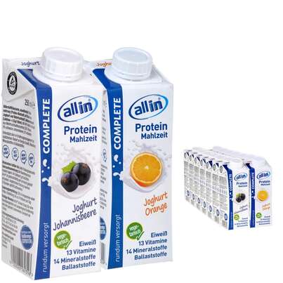 all in® 2er Mix COMPLETE Joghurt (14 x 250 ml), A-Nr.: 4907257 - 06