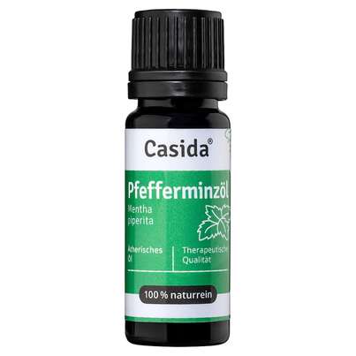 Sie sehen eine Packung Pfefferminzöl, Produktbild: 01 Pfefferminzöl, A-Nr.: 5178530 - 01