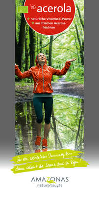 Sie sehen eine Packung BIO Acerola Vitamin C Fruchtpulver, mit 17% natürlichem Vitamin C, 100g, Produktbild: 03 BIO Acerola Vitamin C Fruchtpulver, mit 17% natürlichem Vitamin C, 100g, A-Nr.: 5229026 - 03