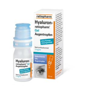 Hyaluron-ratiopharm® Gel Augentropfen, A-Nr.: 5429601 - 01