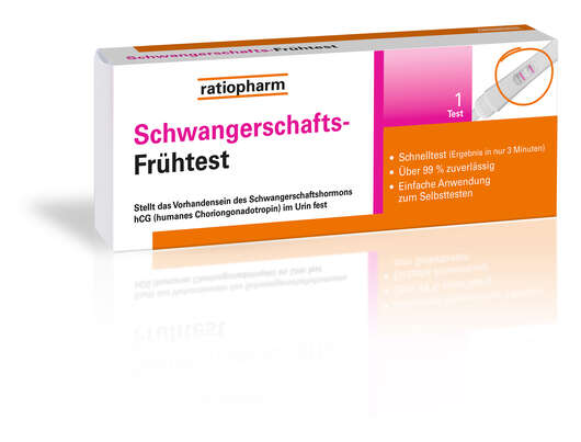 Schwangerschafts-Frühtest ratiopharm, A-Nr.: 5374260 - 01