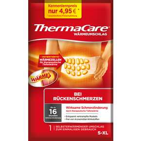 Sie sehen eine Packung ThermaCare® Rücken 1 Stk., Produktbild: 01 ThermaCare® Rücken 1 Stk., A-Nr.: 4837456 - 01