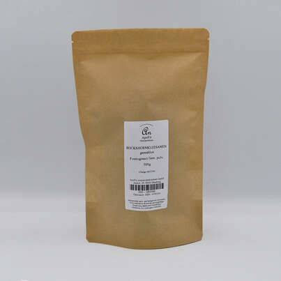 Sie sehen eine Packung Bockshornkleesamen gemahlen, Produktbild: 01 Bockshornkleesamen gemahlen, A-Nr.: 4791234 - 01