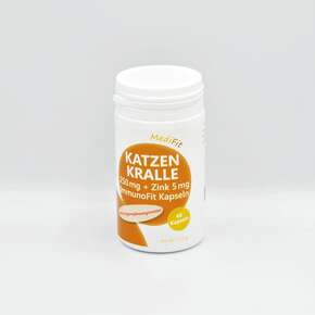 Katzenkralle 250 mg + Zink ImmunoFit Kapseln, A-Nr.: 4547706 - 01