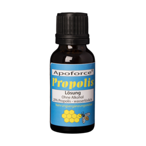 Sie sehen eine Packung Apoforce® Propolis Tropfen, Produktbild: 01 Apoforce® Propolis Tropfen, A-Nr.: 2419306 - 01