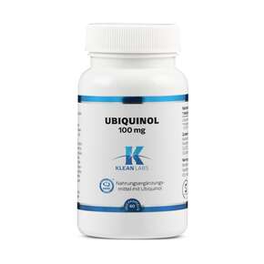 Ubiquinol 100 mg Klean Labs Weichkapsel, A-Nr.: 5395581 - 01