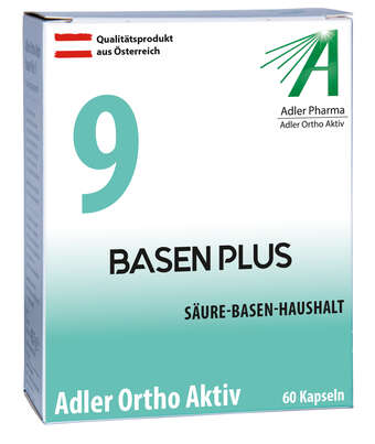 Adler Ortho Aktiv Nr .9 Kapseln (Ernährungsphysiologische Ergänzung zu Schüßler Anwendung), A-Nr.: 3421162 - 01