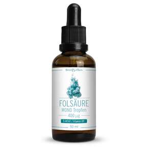 Folsäure 400 µg MONO Tropfen 50 ml, A-Nr.: 5438741 - 01