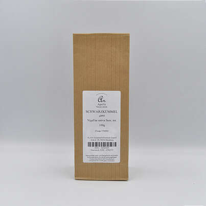 Sie sehen eine Packung Schwarzkümmel ganz, Produktbild: 01 Schwarzkümmel ganz, A-Nr.: 4792133 - 01