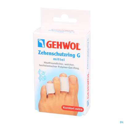 Zehen Schutzring Gehwol Textilfrei G Mittel Nr 64 2st, A-Nr.: 2711923 - 05