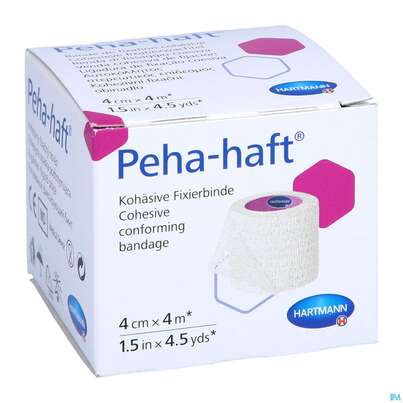 Peha-haft Fixierbinde/latexfrei 4mx 4cm 1st, A-Nr.: 3328215 - 03