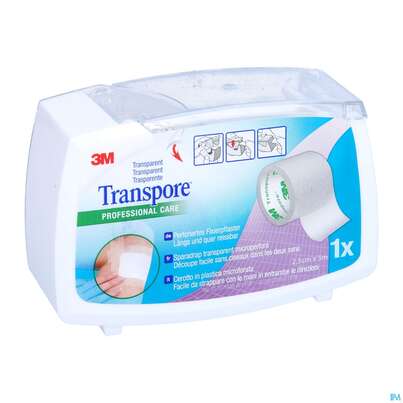 Wundpflaster Transpore 25mm 1527np-1sd 1st, A-Nr.: 2602625 - 03