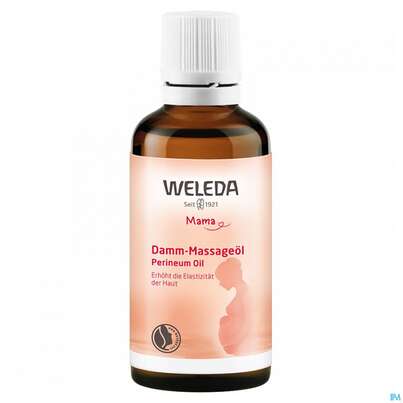 Sie sehen eine Packung Weleda Damm-massageoel 50ml, Produktbild: 07 Weleda Damm-massageoel 50ml, A-Nr.: 2572870 - 07