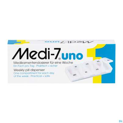 Medikamentendosierer Medi-7 -pharmag Uno F.7 Tage 1st, A-Nr.: 2588374 - 04