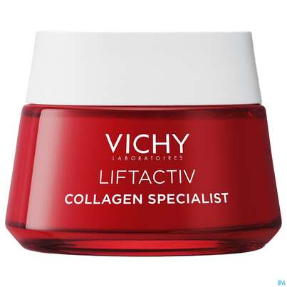 Sie sehen eine Packung Vichy Liftactiv Collagen/specialist Alle Hauttypen 50ml, Produktbild: 16 Vichy Liftactiv Collagen/specialist Alle Hauttypen 50ml, A-Nr.: 4870407 - 16