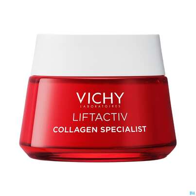 Sie sehen eine Packung Vichy Liftactiv Collagen/specialist Alle Hauttypen 50ml, Produktbild: 17 Vichy Liftactiv Collagen/specialist Alle Hauttypen 50ml, A-Nr.: 4870407 - 17