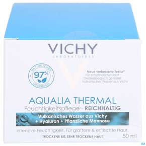 Vichy Aqualia/thermal/reichhalt. Feuchtigkeitspflege Dynamisch Trocken Hauttiege 50ml, A-Nr.: 4838036 - 01