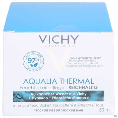 Vichy Aqualia/thermal/reichhalt. Feuchtigkeitspflege Dynamisch Trocken Hauttiege 50ml, A-Nr.: 4838036 - 01