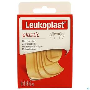 Wundpflaster Leukoplast/elastic Strips 4 Groessen 73219 40st, A-Nr.: 4368665 - 01