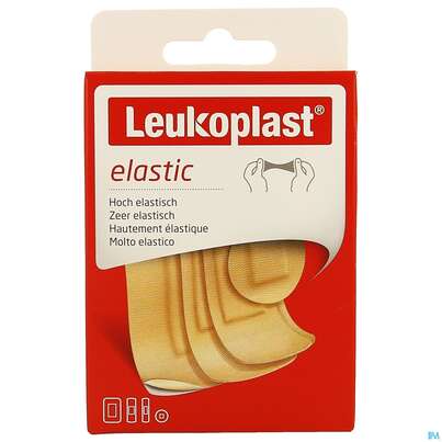 Wundpflaster Leukoplast/elastic Strips 4 Groessen 73219 40st, A-Nr.: 4368665 - 01