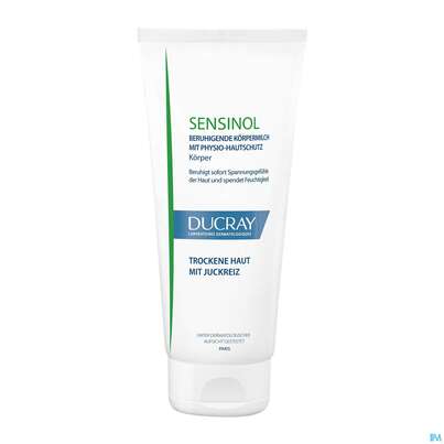 Sie sehen eine Packung Ducray Sensinol Beruhigende Körpermilch 200ml, Produktbild: 07 Ducray Sensinol Beruhigende Körpermilch 200ml, A-Nr.: 4371791 - 07