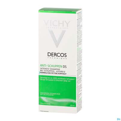 Shampoon Vichy/dercos Anti-schuppen Pflege Fettiges Haar 200ml, A-Nr.: 4357383 - 04